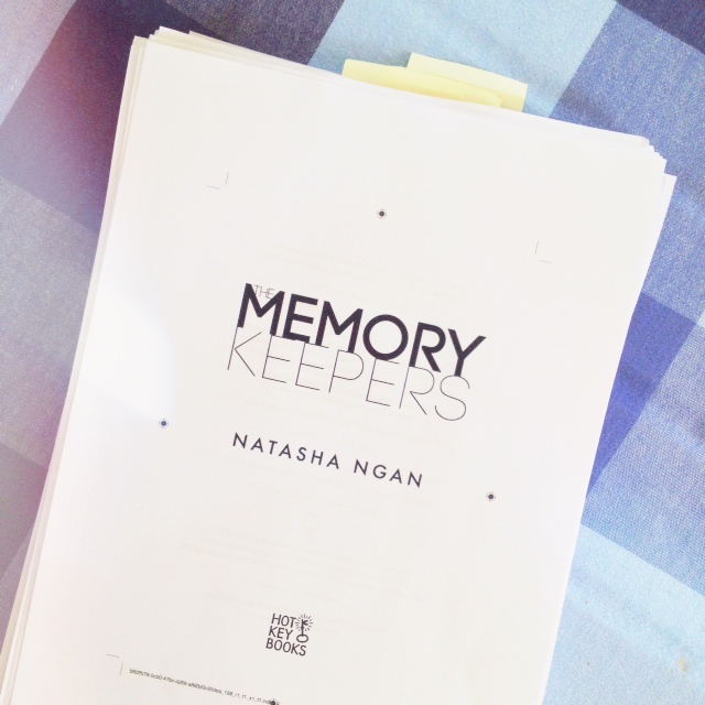 The Memory Keepers by Natasha Ngan proofs